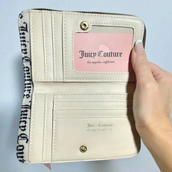 Juicy Couture Love Never Dies Multicompartment Bifold Wallet NWOT - Picture 6 of 8